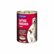 FIT+FUN Zapiski Govedina 400 g konzerva