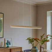 Argon LED obesna svetilka Broll, krem bela - Dnevna soba/jedilnica - Sodobni - kremno bela - Kovina