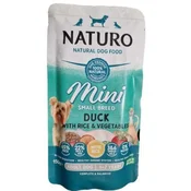 shumee Naturo Mini | Vrečka za pse 150 g - odrasla raca z rižem in zelenjavo 150 g