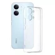 Silikonski ovitek Techsuit za Xiaomi Poco X8 Pro Max - prozoren