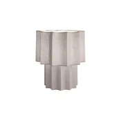 Stona lampa WAVY 1xE27/14W/230V siva