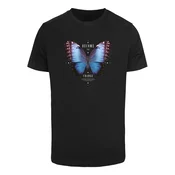 Mens T-shirt Become the Change Butterfly black