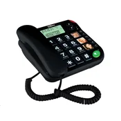 Maxcom KXT480CZ telefon s velikim tipkama, crni