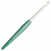 PRYM Crochet Hook For Wool Ergonomics 17cm/7mm Leafgreen