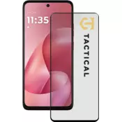 Taktično zaščitno steklo 5D za Motorola Moto G57 Power črne barve  8596311299711