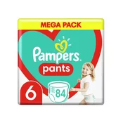 Pampers pants pelene MB 6 extra large 15+kg 84kom