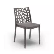 Plastični vrtni stol Trinity cappuccino