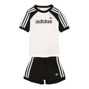ADIDAS ORIGINALS Trenirka za tek črna/bela