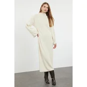 Trendyol Modest Ženska haljina Tctaw25Eb00001, Bež