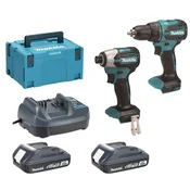 MAKITA Aku sada DDF490+DTD158 Li-ion LXT 18V DLX2577V01