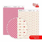 Papirji za scrapbooking Love A4 - No. 3