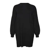 Vero Moda Curve Pletena obleka VMCNANCY črna