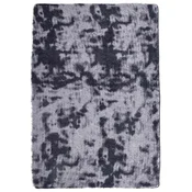 Vidaxl Visoka košata preproga NAVARRA temno siva 200x290 cm poliester