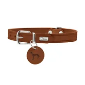 Dog collar Hunter Aalborg Brown 20 32-38 cm