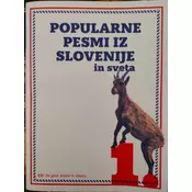 IVANUŠA:POPULARNE PESMI IZ SLOVENIJE IN SVETA 1 ZA GLAS,KLAVIR IN KITARO
