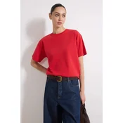 Trendyol Milla Ženska majica TWOSS23TS00040, Crvena