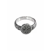REYTEL Prstan VEGVISIR ON STONE srebrna