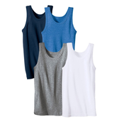 Maier Sports Spodnja majica mornarska/progasto modra/pegasto siva/bela