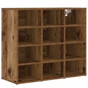Vidaxl omara za čevlje Star les 77,5 x 30 x 67 cm Konstruiran les