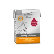 Platinum Dog Menu Turčija + losos 185 g