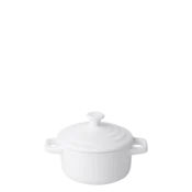 Lonec s pokrovom Flowl Atelier bela barva o10.2 cm - Gaya - 452159
