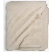 Prekrivac 220x240 vešt. krzno bež