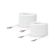 Ubiquiti UniFi Access 2-pair doorlock relay cable for lock and door position sensor, 500ft spool