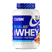 USN BlueLab 100 % sirotkine beljakovine Premium 2000 g karamelni popcorn