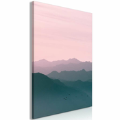 Slika - Mountain At Sunrise (1 Part) Vertical 60x90