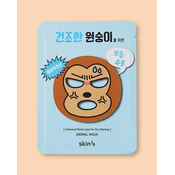 Skin79 Tkivna maska za obraz Animal Mask Monkey - 23 ml * 10 kos