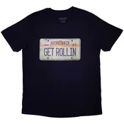 Nickelback License Plate Navy Blue M Majica