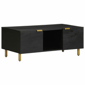 Stolic za kavu crni 100 x 54 x 40 cm od konstruiranog drva