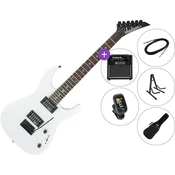 Jackson JS11 Dinky AH SET 2 Snow White Električna kitara