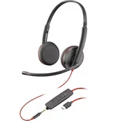 Poly Blackwire C3225 Stereo USB-C Headset (Bulk) 80S04A6