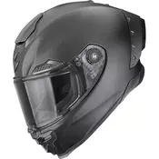 Scorpion EXO-RACE Air Solid FIM2 full-face motociklisticka kaciga mat biserno crna