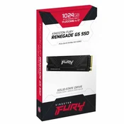 KINGSTON 1024GB FURY Renegade G5 PCIe 5.0 M.2 NVMe SSD