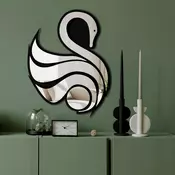 Wallity Ogledalo Ozgl527, 36x48 cm, Srebrne boje