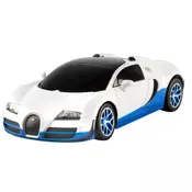 shumee Bugatti Veyron Grand Sport R/C avtomobil na daljinsko upravljanje v merilu 1:24 Rastar 47000, bel