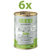 Grau GP Adult konzerva za pse, divljac & tikvice & proso, 6 x 400 g