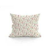 Poli-pamucna jastucnica HOLLY BOWS POLY 45x45 cm, šarena
