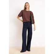 Trendyol Milla Ženska majica TWOSS23TS00040, Braon