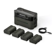 Tilta LP-E6P Charging Station Battery Kit (4 Batteries) - Green
