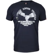011Shop Muška majica kratkih rukava, Al samo po jedno!, Teget