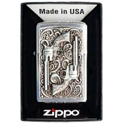 shumee Vžigalnik Zippo z emblemom revolverja 2001654