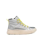 Gležnjarji Geox J Laquinny Girl B Abx J661JA 0NFFU C0598 S Srebrna