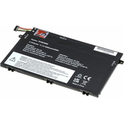 Baterija T6 Power Lenovo ThinkPad E480, E490, E580, E590, E14, E15, 4050mAh, 45Wh, 3cell, Li-pol
