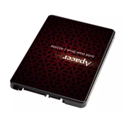 APACER SSD 2.5 SATA3 256GB AS350X crni