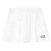 EA7 Emporio Armani Teniško krilo 7W000507 AF14524 U0002 Bela Regular Fit