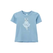 Cat e Lolette Majica Ballerina Cat svetlo modra