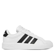Adidas Patike za devojcice Grand Court 3.0 J JP9365, Crno-bele